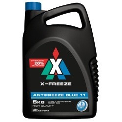 ТС-Антифриз Drive X-Freeze голуб 5кг (черн кан)